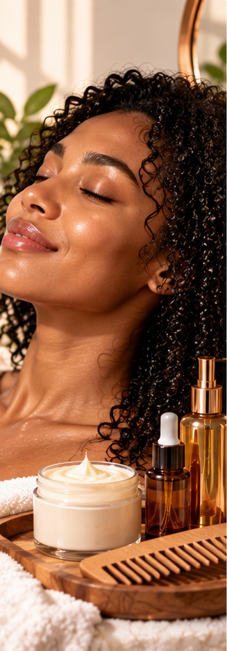 Haircare routine by hair type