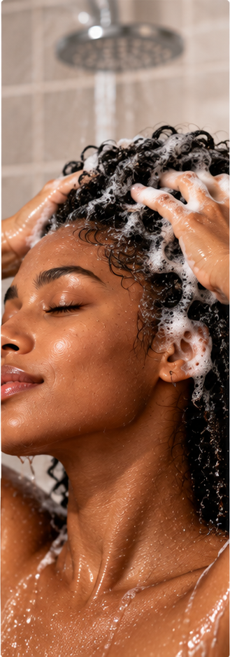 Wash day routine