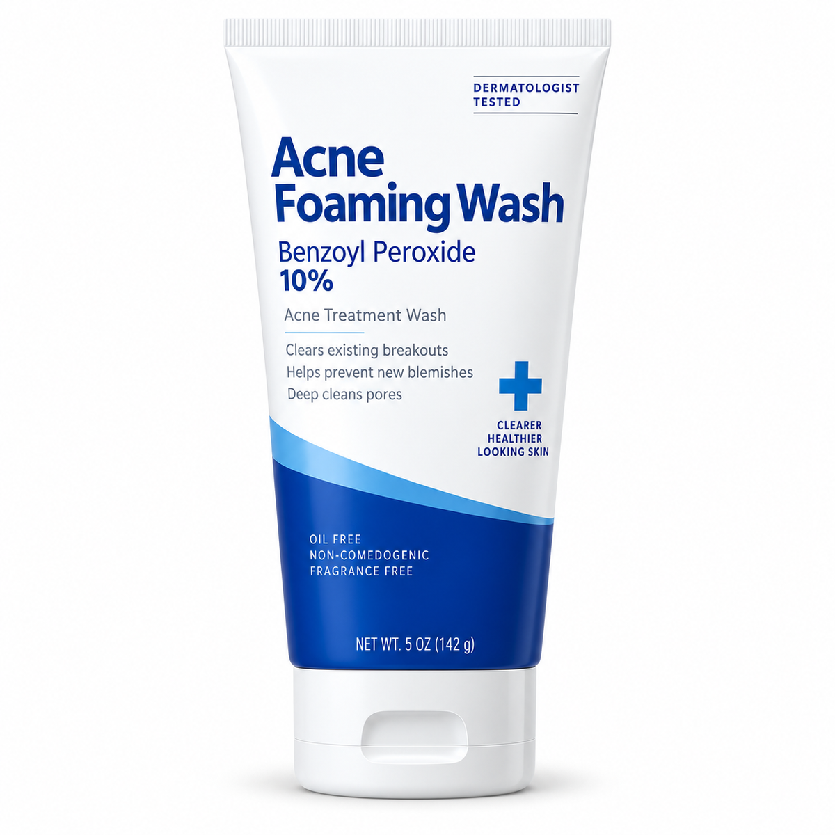 Acne foaming wash benzoyl peroxide product image