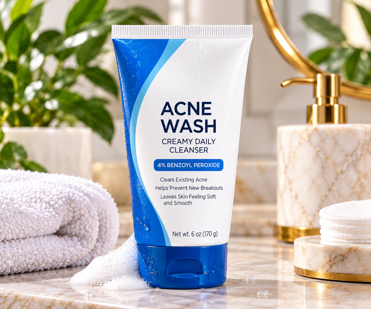 Creamy acne wash product image