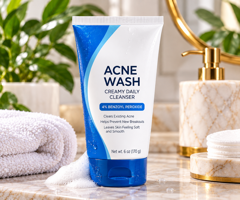 PanOxyl Creamy Acne Wash with Benzoyl Peroxide