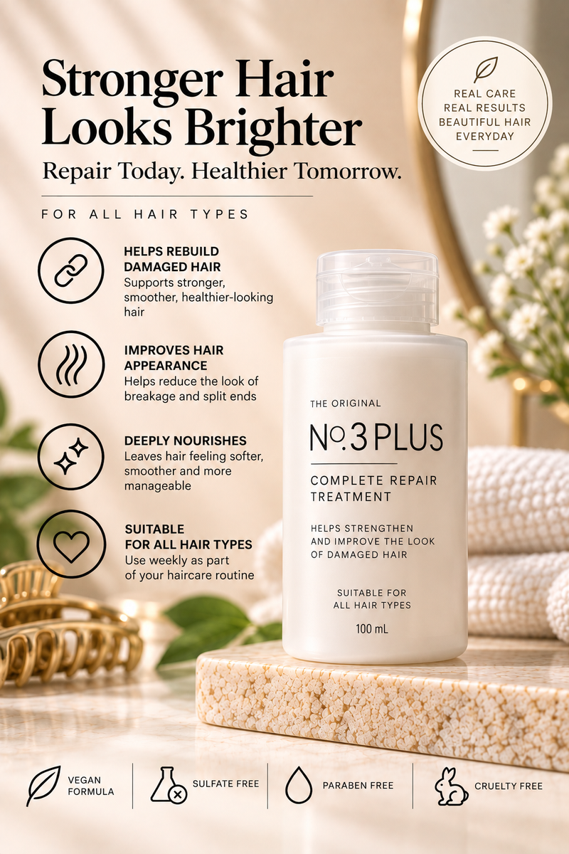 OLAPLEX No. 3PLUS Complete Repair Treatment, 100 mL